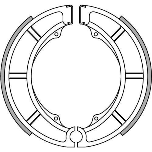 NEWFREN BRAKE SHOES - GF1230     