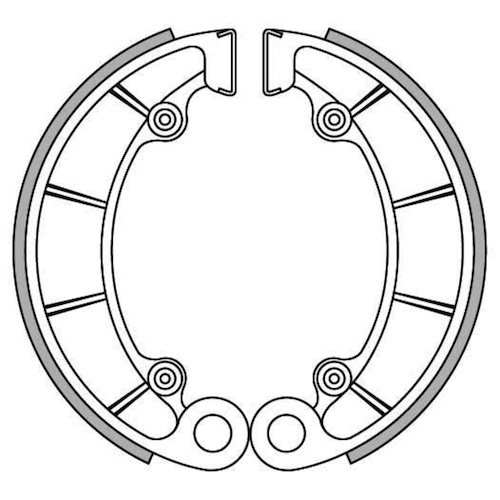 NEWFREN BRAKE SHOES - GF1232     