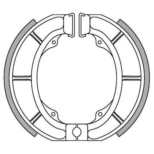 NEWFREN BRAKE SHOES - GF1233     