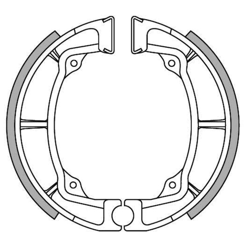 NEWFREN BRAKE SHOES - GF1237     