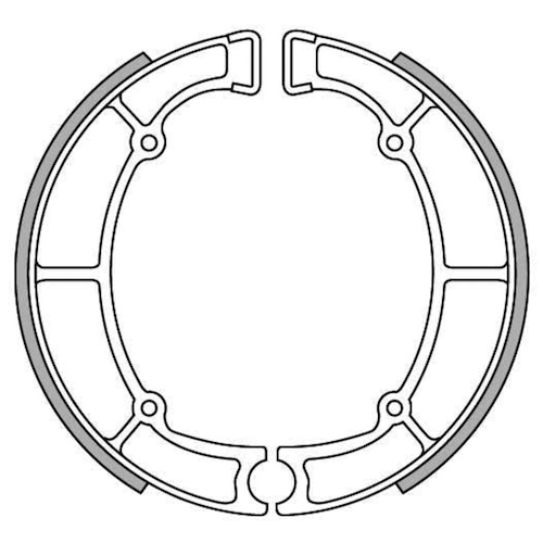 NEWFREN BRAKE SHOES - GF1240     