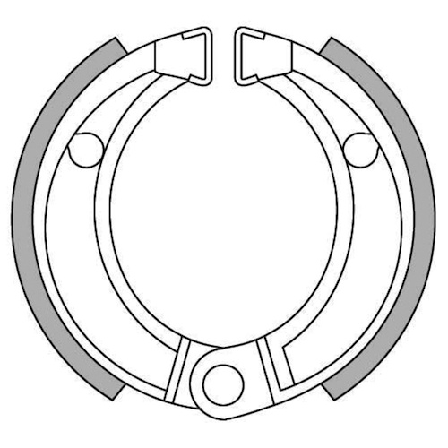 NEWFREN BRAKE SHOES - GF1253     