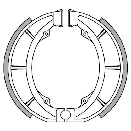 NEWFREN BRAKE SHOES - GF1255     