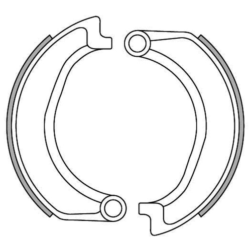 NEWFREN BRAKE SHOES - GF1257     