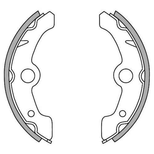 NEWFREN BRAKE SHOES - GF1291     