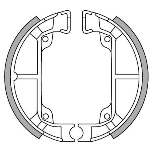 NEWFREN BRAKE SHOES - GF1297     
