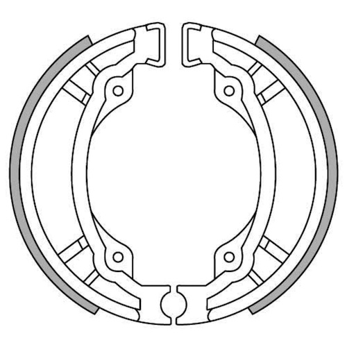 NEWFREN BRAKE SHOES - GF1300     