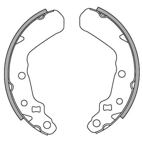 NEWFREN BRAKE SHOES - GF1302     