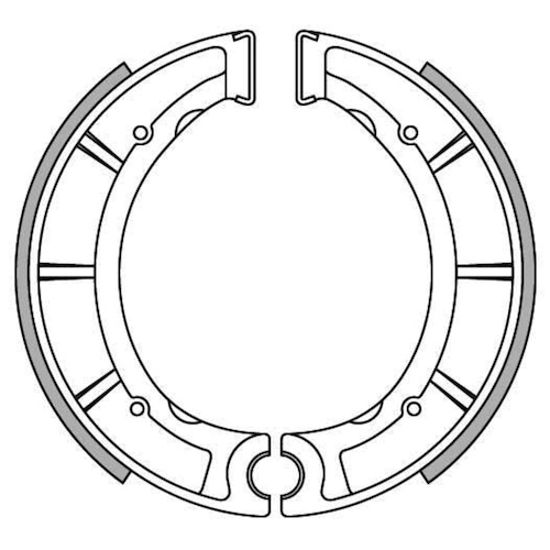 NEWFREN BRAKE SHOES - GF1304     