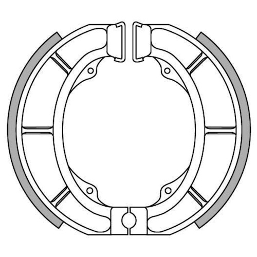 NEWFREN BRAKE SHOES - GF1308     