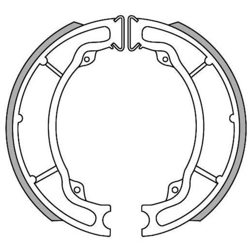 NEWFREN BRAKE SHOES - GF1312     