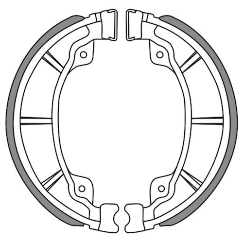 NEWFREN BRAKE SHOES - GF1317     