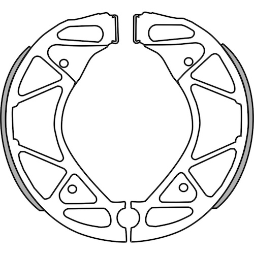 NEWFREN BRAKE SHOES - GF1318     