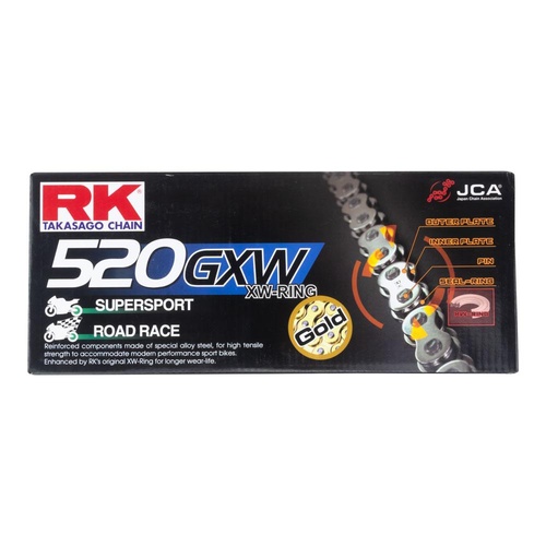 RK CHAIN XW RING GOLD/NATURAL 520 130L