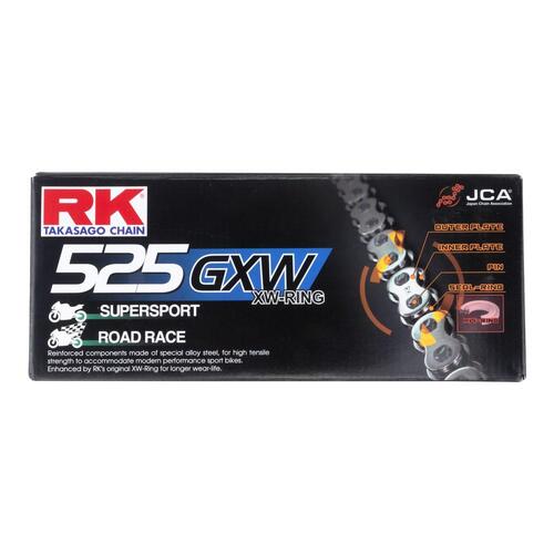 RK CHAIN 525GXW 112 CHAIN - NATURAL