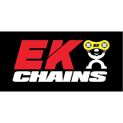 EK 525MVXZ QX-RING HEAVY DUTY CHAIN METALLIC BLACK 124L 14-525MVXZ2M2-124