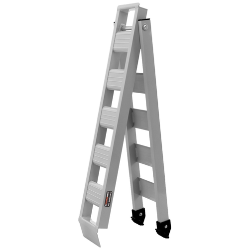 CrossPro Folding Bike Ramp (Max Weight 240kg) - Ice Matte