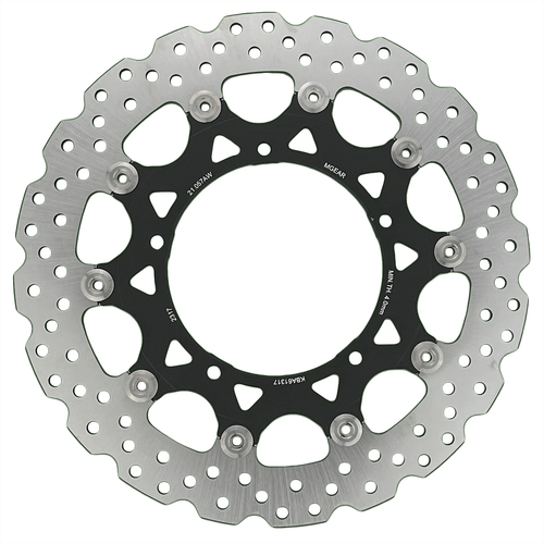 METALGEAR BRAKE DISC ROTOR 21-057-AW-BK