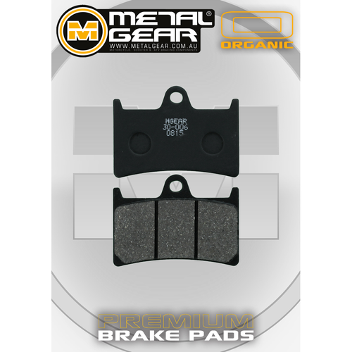 METALGEAR BRAKE PADS ORGANIC - 30-006