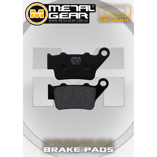 METALGEAR BRAKE PADS ORGANIC - 30-042
