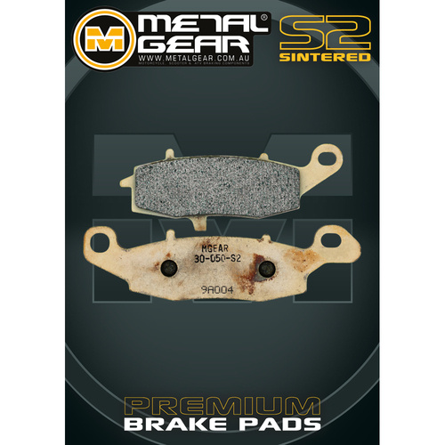 METALGEAR BRAKE PADS SINTERED S2 30-050-S2
