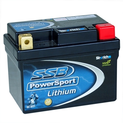 SSB POWERSPORT LITHIUM BATTERY HIGH PERFORMANCE 260 CCA 1.08 KG - LH7L-BS