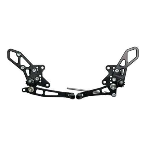 VORTEX - REARSETS : KAWASAKI NINJA 250 08-13 & 300 13-17'.