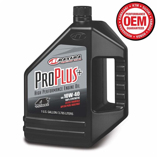 MAXIMA PRO PLUS+ 4T 10W40 SYNTHETIC OIL 3.8L