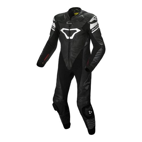 MACNA TRACKTIX 1 PIECE SUIT BLACK WHITE S (48)