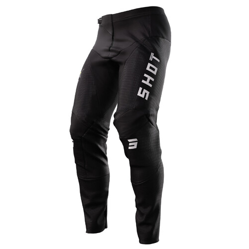 SHOT CONTACT SPECK PANTS BLACK NEON YELLOW 36