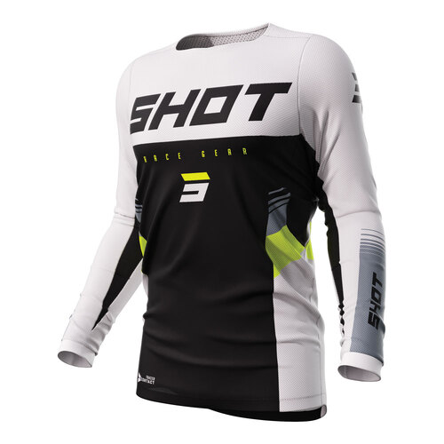 SHOT CONTACT TRACER JERSEY BLACK XS