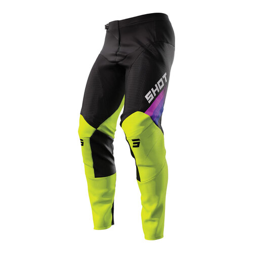 SHOT CONTACT TRACER PANTS NEON YELLOW 36