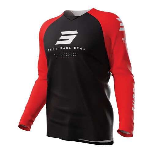SHOT RAW ESCAPE JERSEY RED S