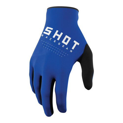 SHOT RAW GLOVES ROYAL BLUE M/9