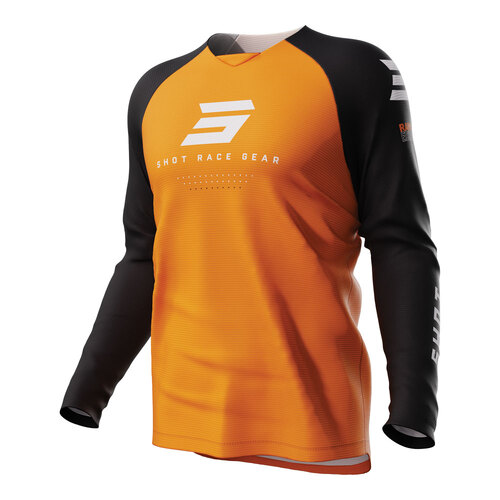 SHOT RAW KID ESCAPE JERSEY ORANGE 12/13