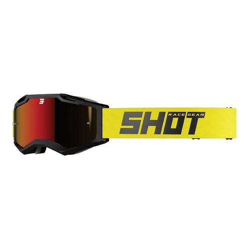 SHOT IRIS 2.0 TECH GOGGLES SOLID MATT YELLOW