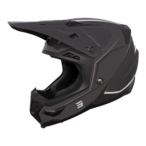 SHOT CORE COMP HELMET GLOSS MATT BLACK MIPS XS