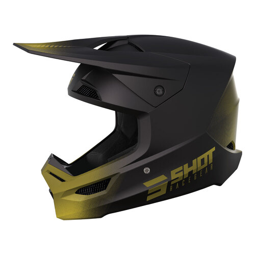 SHOT RACE RAW HELMET GOLD MATT MIPS L