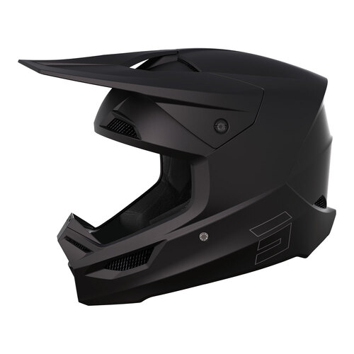 SHOT RACE SOLID HELMET BLACK MATT MIPS M