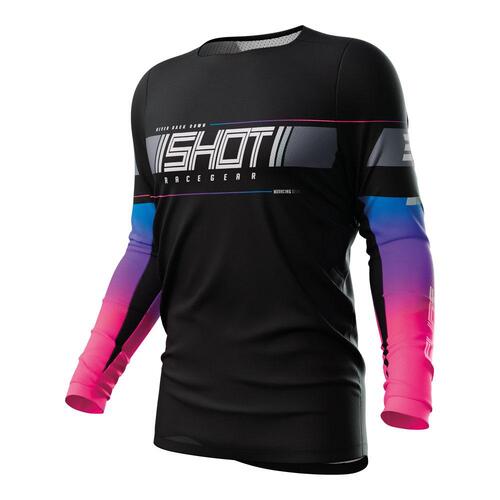 SHOT CONTACT JERSEY INDY BLACK L