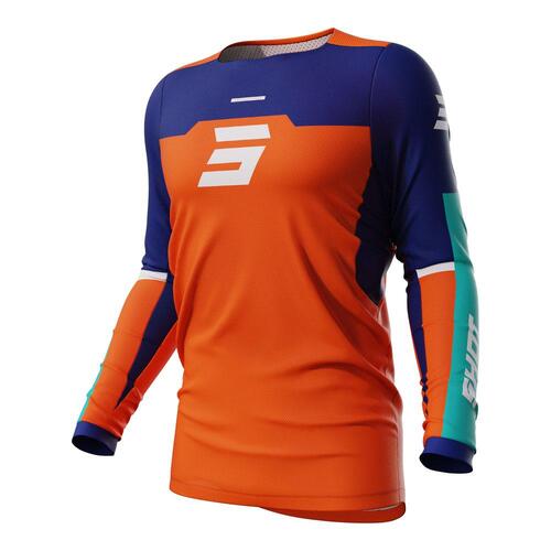 SHOT CONTACT JERSEY IRON ORANGE XS