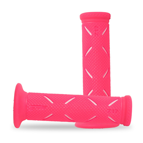 PROGRIP 717 DUAL DENSITY GRIPS FLURO PINK