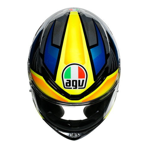AGV K6 JOAN BLACK BLUE YELLOW XS