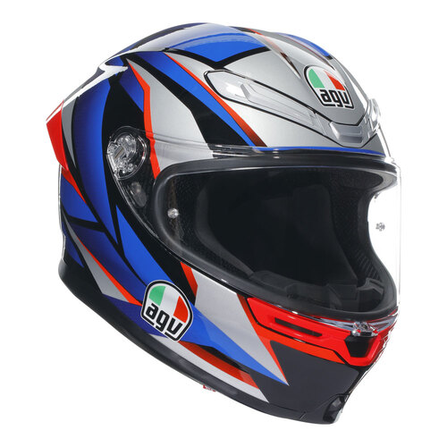 AGV K6 S SLASHCUT BLUE RED S