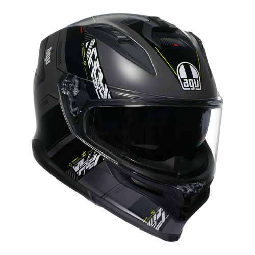 AGV K7 KYBER MATT GREY YELLOW FLURO S