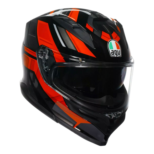 AGV K7 TAURAX BLACK RED S