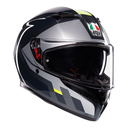 AGV K3 SHADE GREY YELLOW FLURO S