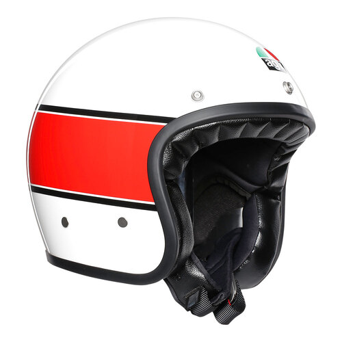 AGV X70 MINO 73 WHITE RED XS