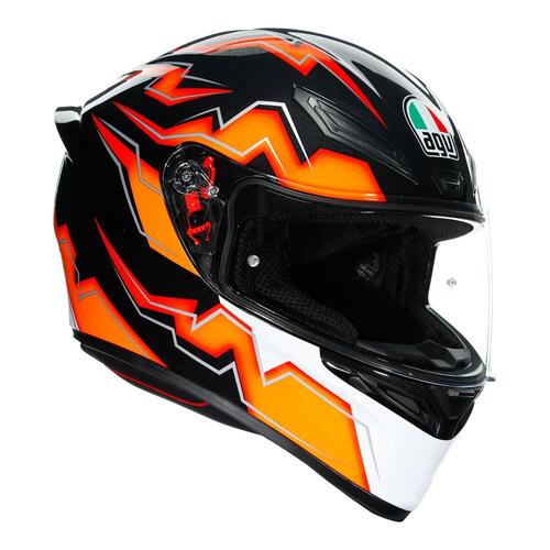 AGV K1 KRIPTON BLACK ORANGE S