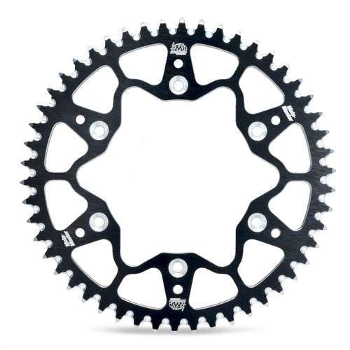 MOTO-MASTER ALLOY REAR SPROCKET BLACK 45T (KM1) (897)